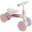 Біговел 4-х колісний BST-71000 Best Trike надувні колеса регульоване сидіння міцна рама рожевий - мініатюра 1