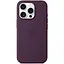 Чохол Silicone case (AAA) with Magsafe and Animation для Apple iPhone 16 Pro Max (6.9) Plum - мініатюра 2
