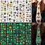 Набор детских временных татуировок "Halloween glow" Fresh Tattoo kids-tatto-halloween-glow-set-1 - миниатюра 1