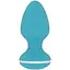 Анальна вібропробка Cala Azul Blanca Vibrating anal plug - мініатюра 1