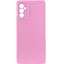 Чехол TPU GETMAN Liquid Silk Full Camera для Samsung Galaxy A56 5G Розовый / Pink - миниатюра 1