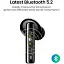 Бездротові навушники Ugreen WS106 HiTune T3 Active Noise-Cancelling Wireless Earbuds Black (UGR-90401) - мініатюра 4