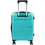 Набір валіз 4в1 ABS-пластик із кодовим замком і телескопічною ручкою бірюзовий (P002) - мініатюра 2