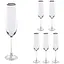 Набор бокалов для шампанского Lora Олимп 190 мл 6 шт. NGC151SETCHAMP-D - миниатюра 1