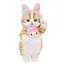 Коллекционная  фигурка   Sanrio Mofusand Кот в костюме Хеллоу Китти Hello Kitty 6 см CH HK C 06 - миниатюра 1
