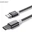 Кабель зарядний 1м USB - USB Type-C з подовженим штекером 10мм OEM - мініатюра 1