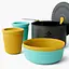 Набор посуды Sea To Summit Frontier UL One Pot Cook Set 2P 6 предметов (1033-STS ACK027031-122103) - миниатюра 13
