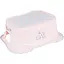 Ступени детские антискользкие в ванну Tega Baby Bunny light pink - миниатюра 1