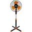 Підлоговий вентилятор Rotex RAF49-E 35Вт 40см із захисною решіткою Таймер 60 хвилин Чорний / Помаранчевий - мініатюра 1