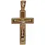Золотий хрест Харківська ювелірна фабрика Розп'яття Христа. 101-М - мініатюра 1