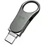 Накопичувач Silicon Power Mobile C80 32 GB USB 3.0 Type-C Silver (SP032GBUC3C80V1S) - мініатюра 1