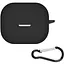 Чохол-накладка DK для Samsung Galaxy Buds 3/3 Pro (R530/R630) | Silicone Candy Friendly карабін (black) - мініатюра 1