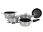 Набір посуду Gimex Cookware Set induction 8 предметів Silver (6977227) - мініатюра 1