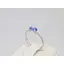 Серебряное кольцо Агни Момент с кварцем tanzanite и фианитами. 1309/1Р-QTANZ 17 - миниатюра 3