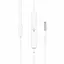 Проводные наушники Hoco M80 Original series earphones display, 3.5 mm, 1.2m, (Комплект 20шт) white - миниатюра 2
