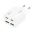 Мережевий зарядний пристрій Hoco N56 Fundador four-port PD30W(2C2A) charger(EU) Білий - мініатюра 1