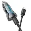 Адаптер автомобильный HOCO Type-C to Lightning CableTransparent Discovery Edition dual port Z47A - миниатюра 3