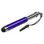 Стилус-брелок ємнісний, висувний, фіолетовий - мініатюра 2