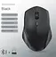 Ергономічна бездротова миша 2,4 ГГц Bluetooth 5.2 миші 1600 DPI Аккумуляторна  - мініатюра 3