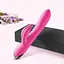 Вибратор женский кролик Mr Rabbit двойной силиконовый для точки G 21 см Фуксия - миниатюра 1
