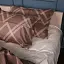 Комплект постельного белья MirSon Сатин Brown Geometry 200х220 см (2200011123219) - миниатюра 4