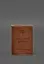 Кожаная обложка для военного билета с карманами 7.2 светло-коричневый краст - миниатюра 2