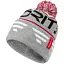 Шапка Favorite Pompon Hat 56 Gray Black Logo - миниатюра 1