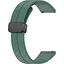 Ремінець DK CDK для Garmin Forerunner 165 / 165 Music 20mm Silicone Sport Magnetic (016443) (dark green) - мініатюра 1