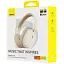 Навушники Baseus Bowie H1i Noise-Cancellation Wireless Headphones Stellar White - мініатюра 5