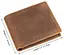 Мужской кожаный кошелек Vintage 11.5x9.5 см acs0015352 - миниатюра 2