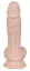 Фалоімітатор You2Toys Silicone Dildo Size M 18 см тілесний - мініатюра 4