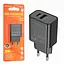Зарядное устройство Borofone BA88A USB-A и USB-C PD20W поддержка Power Delivery и Quick Charge 3.0 черный - миниатюра 1