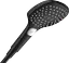 Ручний душ Hansgrohe Raindance Select Е 120 26520670 чорний матовий - мініатюра 1
