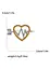 Брошь Сердце брошь-булавка символ Украины желто-голубая - миниатюра 2