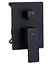 Душова система для душу Qtap Gemini прихованого монтажу Black Matt QTGEM113BLM45697 - мініатюра 2