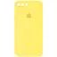 Чохол Epik Silicone Case Square Full Camera Protective AA для Apple iPhone 7 plus/8 plus 5.5 Жовтий/Yellow - мініатюра 1