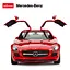 Машинка Mercedes-Benz SLS червоний RASTAR модель 1:14 Автомобіль на дистанційному керуванні + пульт 2,4 ГГц - мініатюра 3