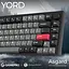 Клавиатура GamePro Asgard Yord Keychron Super Red Switch Wireless/Bluetooth/USB Black беспроводная (MK266BK) - миниатюра 12