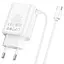 Зарядное устройство Hoco C103A 2 USB белый с кабелем Type-C - миниатюра 5