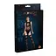 Комплект: боди и чулки Moonlight Model 16 Black имитация топа и трусиков One size - миниатюра 3