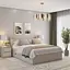 Ліжко двоспальне MebelStar Адель з ящиками 160x200 см Кашемір (MBS-1427) - мініатюра 1