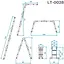 Драбина Intertool LT-0028 (140471) - мініатюра 6