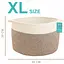 Корзина Органайзер Lovely Svi для зберігання білизни та іграшок 55×35 см світло-коричневий (12032024) - мініатюра 3