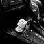 Автомобильное зарядное устройство от прикуривателя Hoco Z23 2xUSB 2.4A White - миниатюра 3