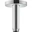 Кронштейн для верхнього душу Hansgrohe зі стелі S 100 мм 27393000 Хром - мініатюра 1