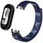 Ремешок Amazfeel для фитнес-браслета Mi Band 8 и 9 синий нейлоновый камуфляжный - миниатюра 1