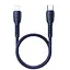 Кабель Remax RC -C022 Type-C to Lightning PD 0,3 м синий - миниатюра 1