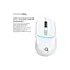 Мишка OfficePro M468W Wireless/Bluetooth White (M468W) - мініатюра 6