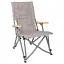Кресло раскладное Bo-Camp Chelsea Grey серое (DAS303258) - миниатюра 2