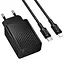 МЗП Borofone BAS73A Source PD20W (1USB-C) + кабель Type-C to Lightning Black - мініатюра 2